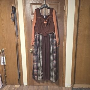 Women's Official Disney Hocus Pocus Mary Sanderson Costume - XXL - Great Cond.